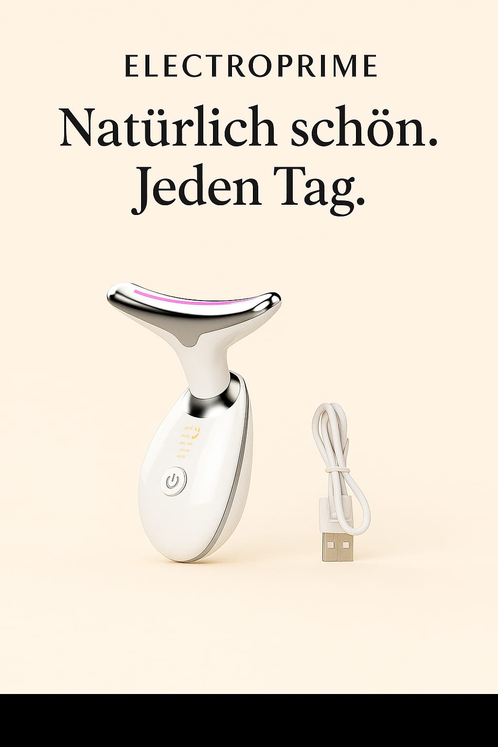 ELEKTROPRIME – Verjüngungs-Wand für Gesicht & Hals