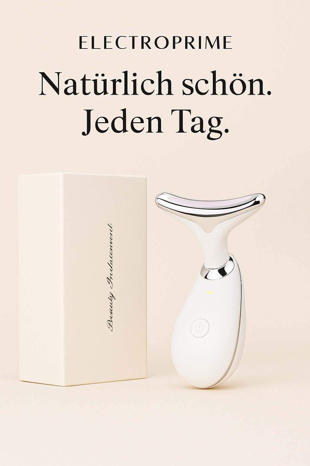 ELEKTROPRIME – Verjüngungs-Wand für Gesicht & Hals