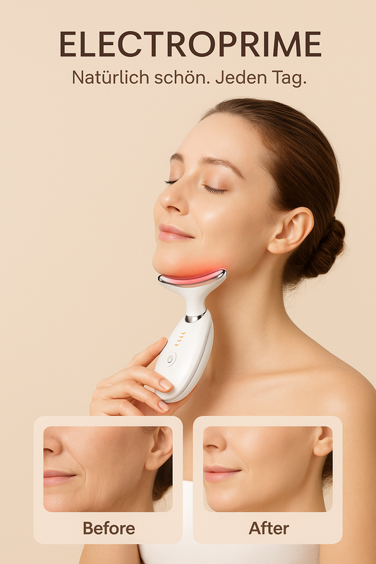 ELEKTROPRIME – Verjüngungs-Wand für Gesicht & Hals