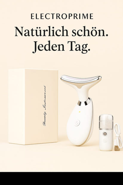 ELEKTROPRIME – Verjüngungs-Wand für Gesicht & Hals